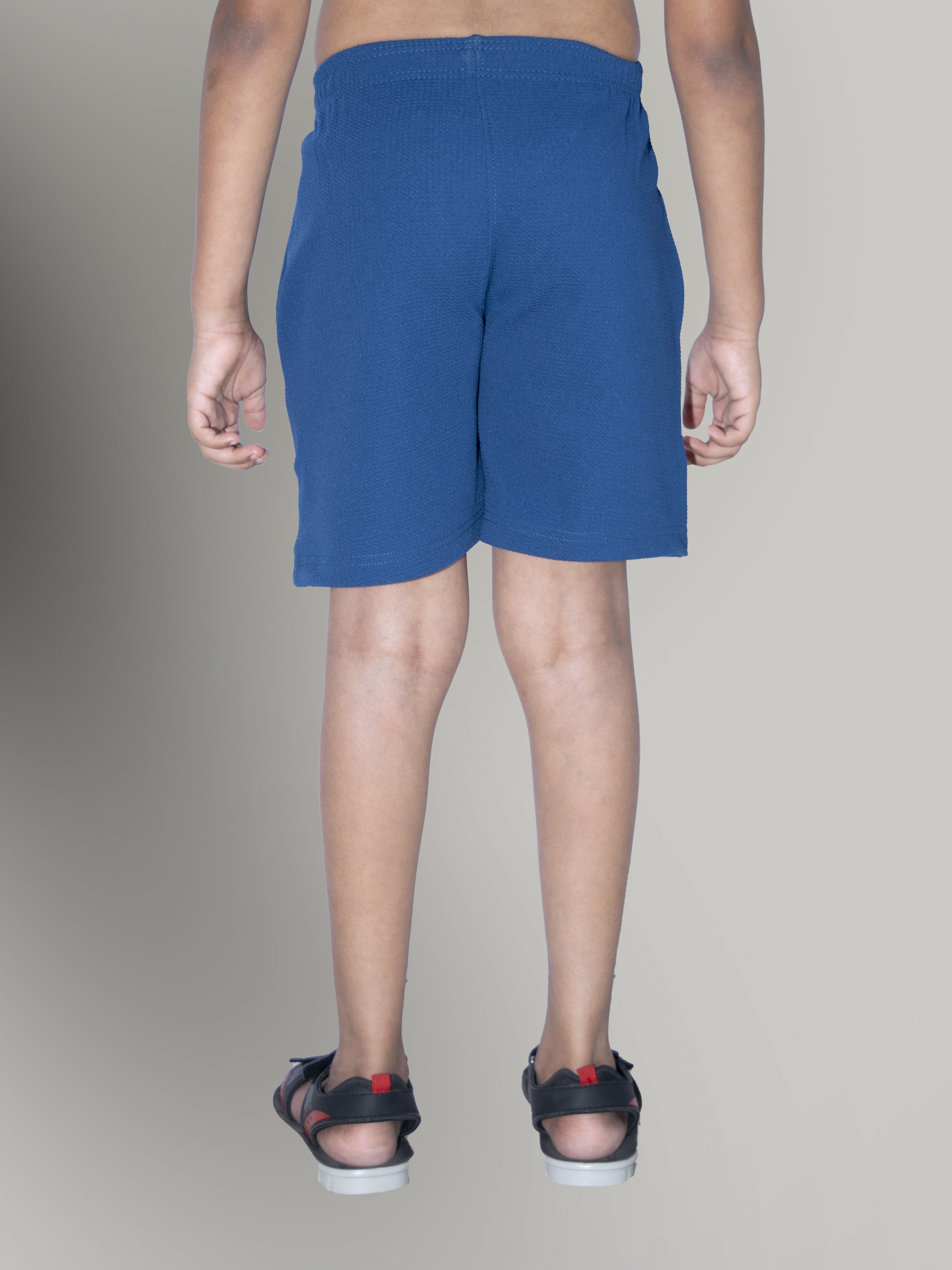 Jilz Boys Dry Fit Shorts - Blue, Navy