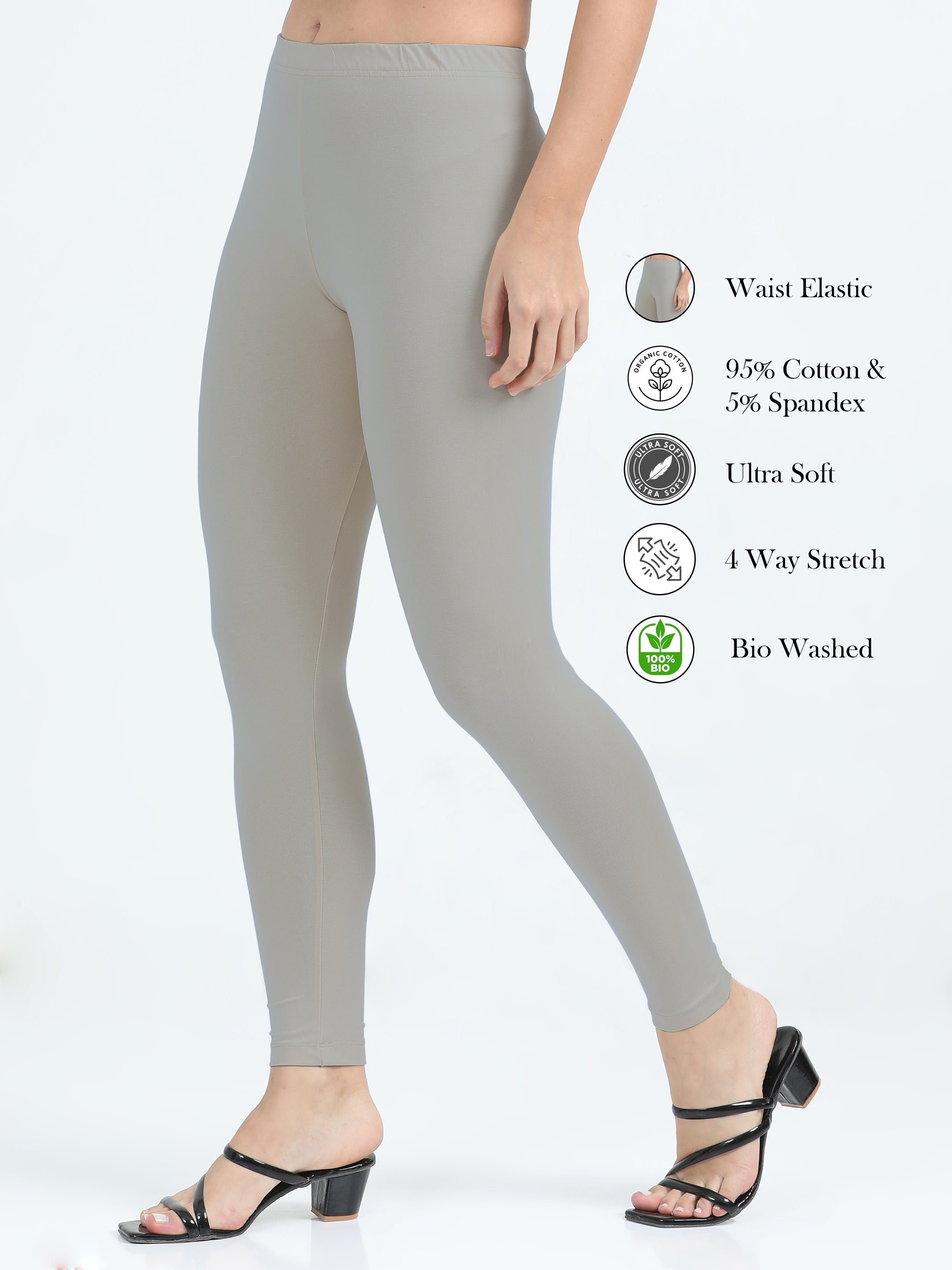 Jilz Women's Leggings - Grey