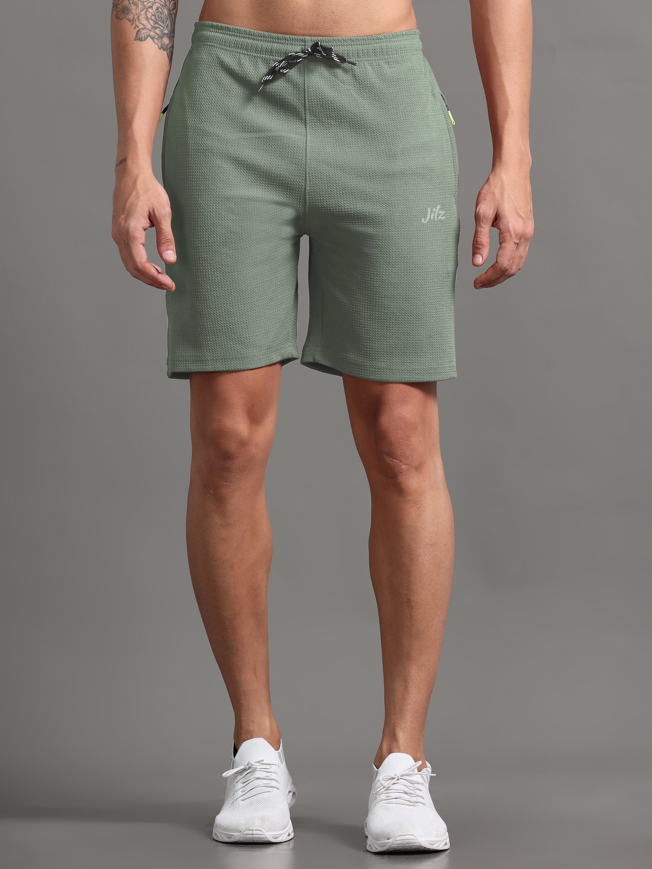 Jilz Men's Shorts - Pista Green