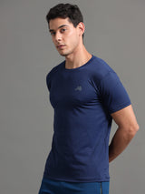 Jilz Men's Dry Fit T-Shirt (Pack of 2) - Navy, Grey