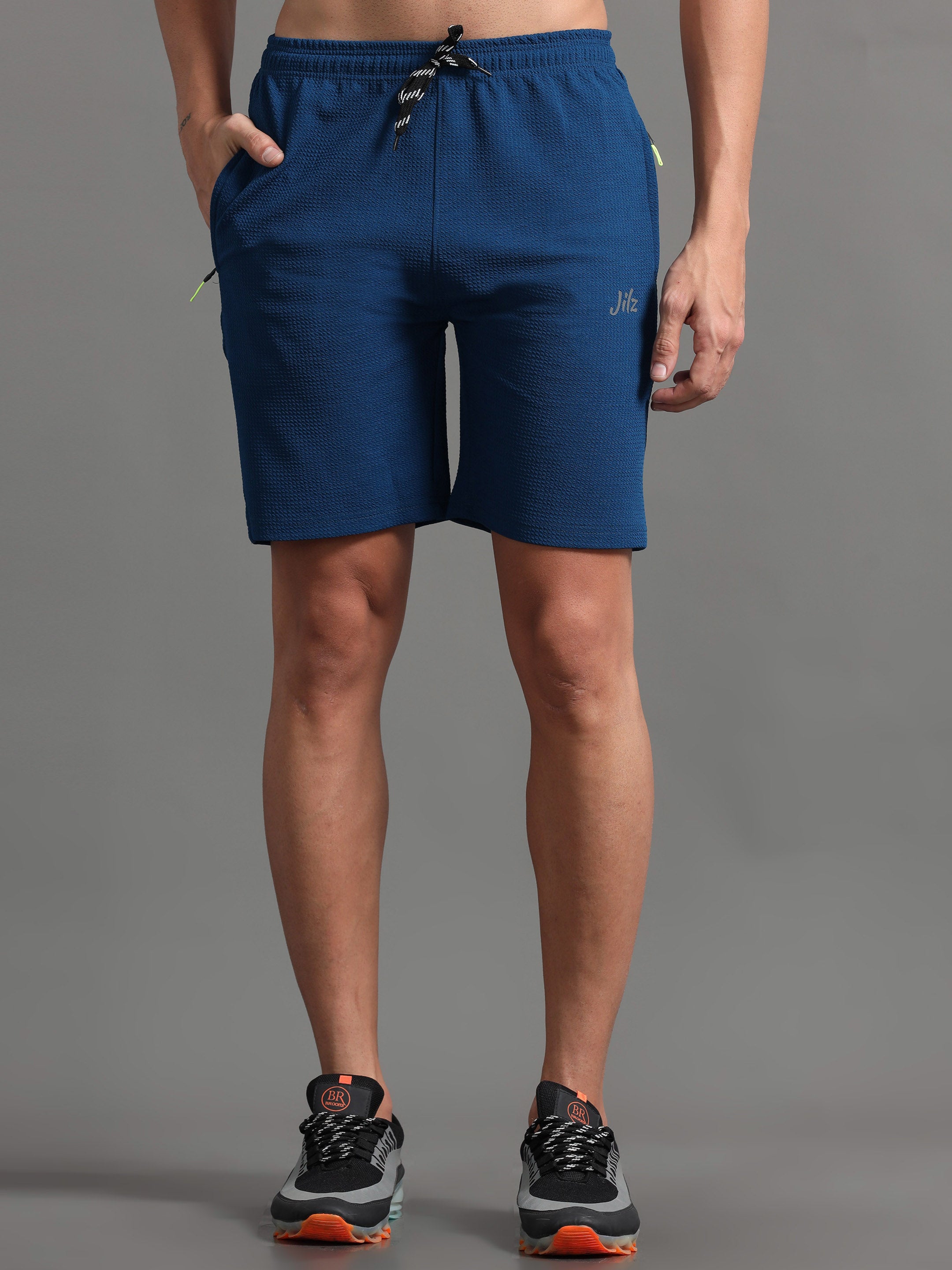 Jilz Men's Shorts - Airforce Blue