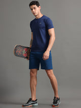 Jilz Men's Shorts - Airforce Blue