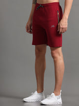 Jilz Men's  Shorts - Maroon & Navy