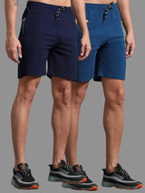 Jilz Men's  Shorts - Airforce & Navy