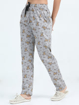 Jilz Women's Cotton Pyjama - Grey