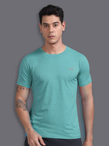 Jilz Men's Dry Fit T-Shirt - Light Blue