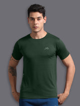 Jilz Men's Dry Fit T-Shirt - Bottle Green