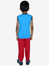 Jilz Boys Sleeveless T-Shirt and Track Pant Set