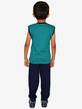 Jilz Boys Sleeveless T-Shirt and Track Pant Set