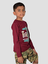 Jilz Boys Full Sleeve Cotton T-Shirt (Pack of 5)