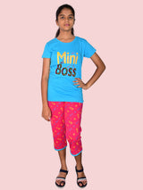 Girls T-Shirt and Capri Combo