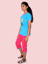 Girls T-Shirt and Capri Combo