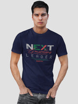 Jilz Mens Half Sleeve T-Shirt  (Navy)