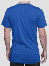 Jilz Mens Half Sleeve T-Shirt  (Royal)