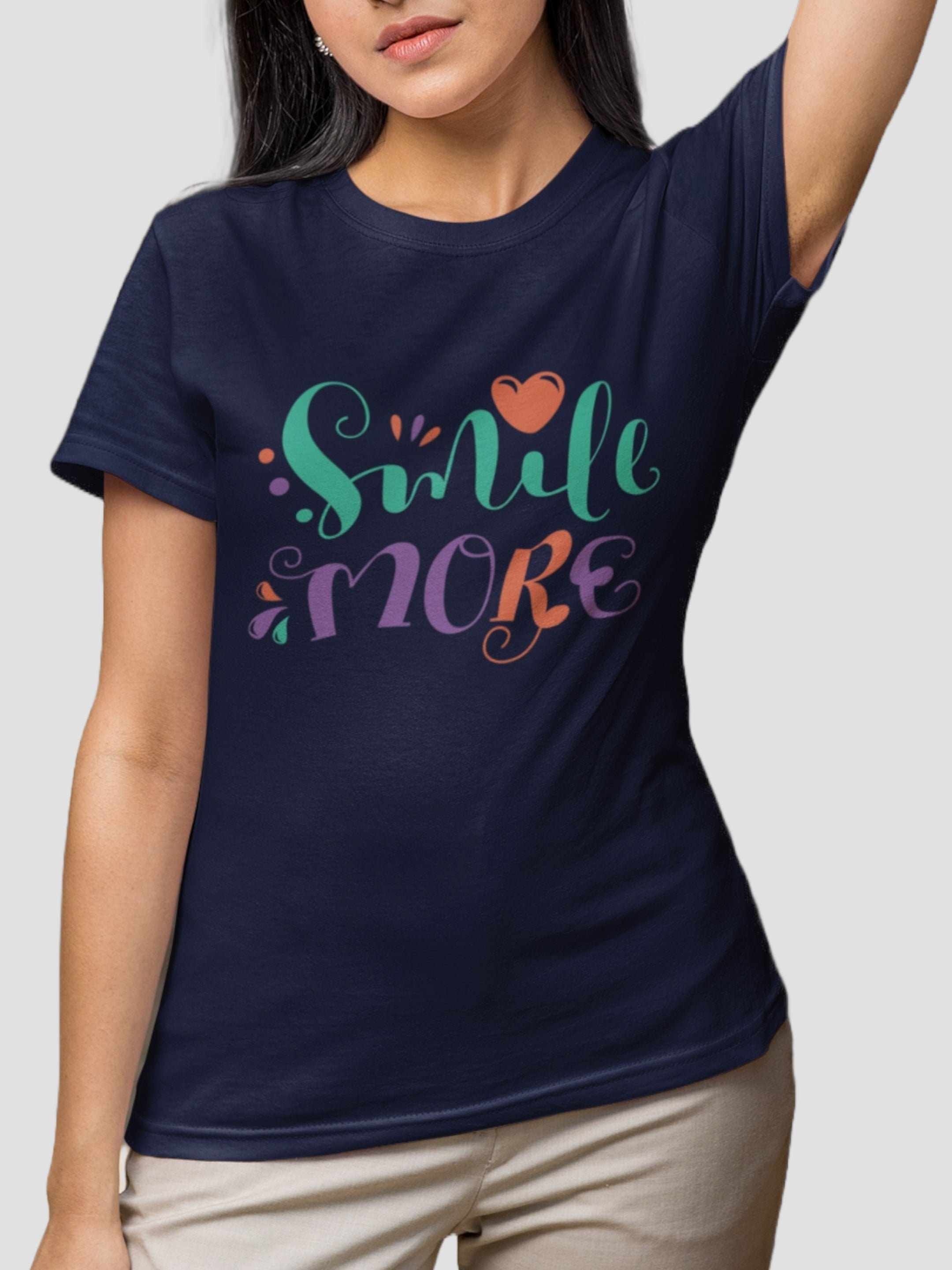 Jilz Womens Half Sleeve T-Shirt